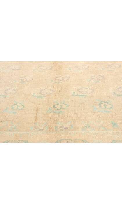 5 x 8 Vintage Muted Turkish Oushak Rug 53682