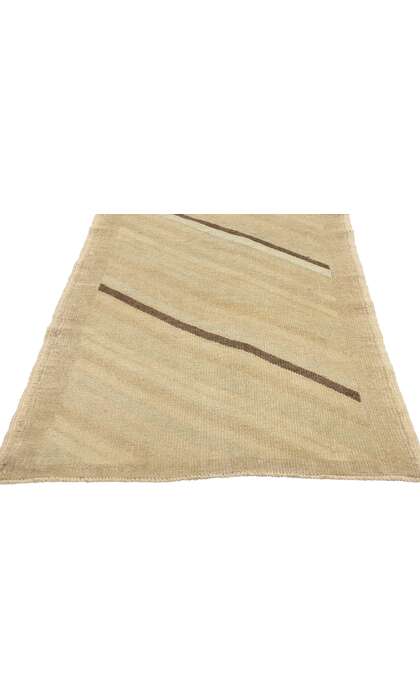 3 x 9 Vintage Striped Turkish Oushak Rug 51044