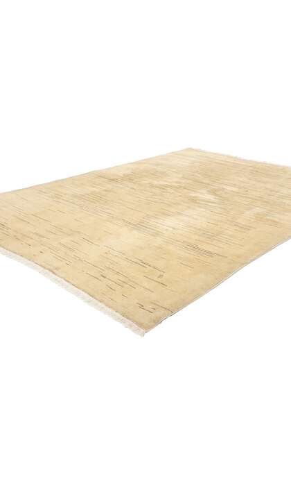 5 x 8 Vintage Neutral Persian Gabbeh Rug 61169