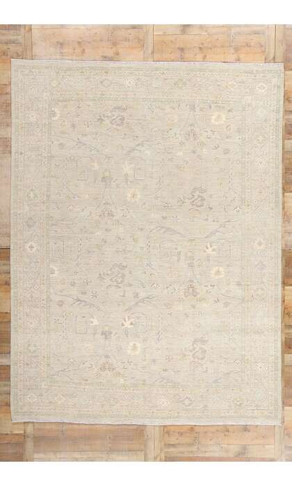 9 x 12 Organic Modern Sultanabad Rug 81112