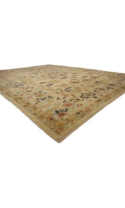 11 x 16 Organic Modern Persian Sultanabad Rug 60711