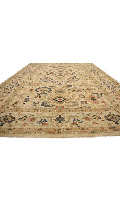 11 x 16 Organic Modern Persian Sultanabad Rug 60711
