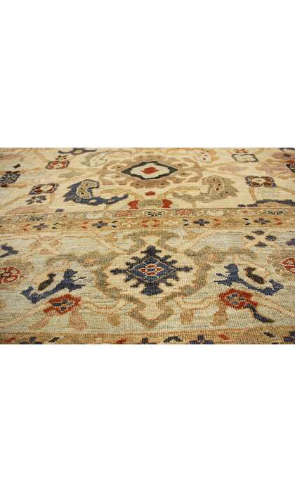 11 x 16 Organic Modern Persian Sultanabad Rug 60711