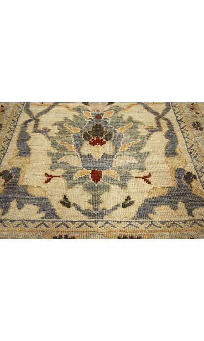3 x 16 Modern Persian Sultanabad Rug Runner 60705