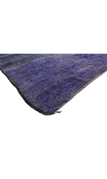 7 x 14 Vintage Purple Beni Mrirt Moroccan Rug 20345