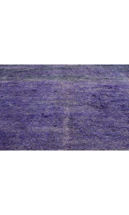 7 x 14 Vintage Purple Beni Mrirt Moroccan Rug 20345