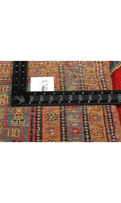 4 x 12 Vintage Red Persian Azerbaijan Rug Runner 75380