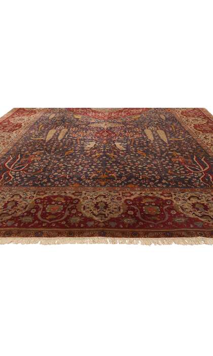 10 x 21 Antique Persian Isfahan Rug 72779