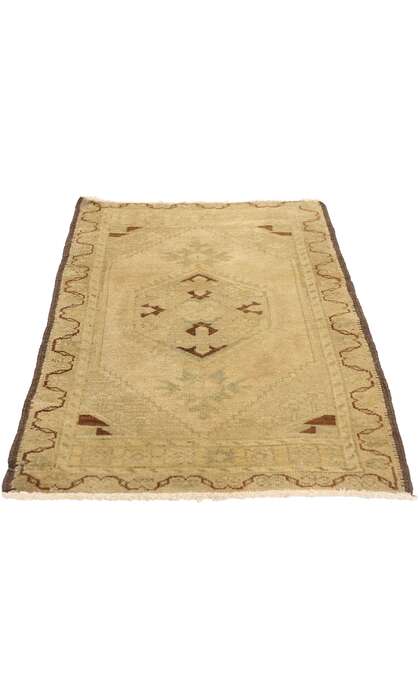 2 x 4 Vintage Turkish Yastik Rug 50709