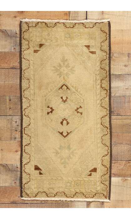 2 x 4 Vintage Turkish Yastik Rug 50709