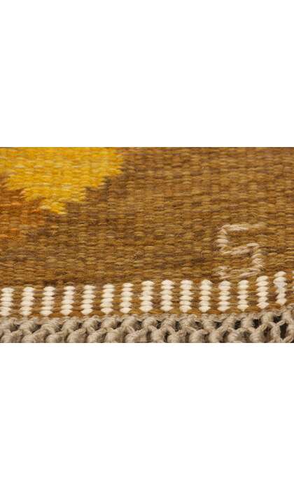 6 x 8 Brita Svefors Vintage Swedish Rollakan Rug 78259 Weaver Initials