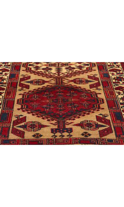 3 x 11 Vintage Persian Azerbaijan Rug Runner 75371
