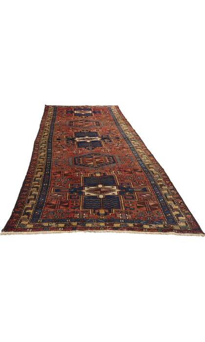 4 x 11 Antique Persian Azerbaijan Rug 76359