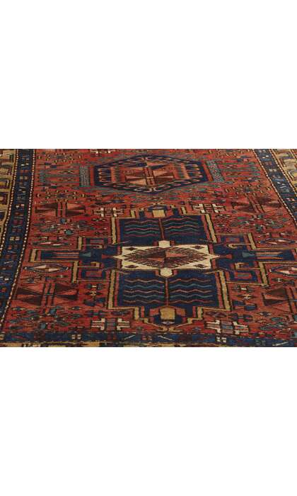 4 x 11 Antique Persian Azerbaijan Rug 76359