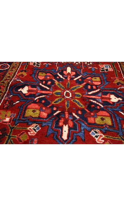 4 x 12 Vintage Persian Heriz Rug Runner 60247