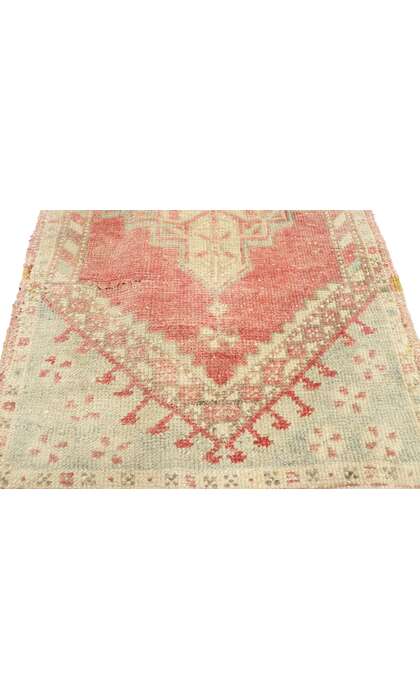 2 x 3 Vintage Turkish Yastik Rug 52724