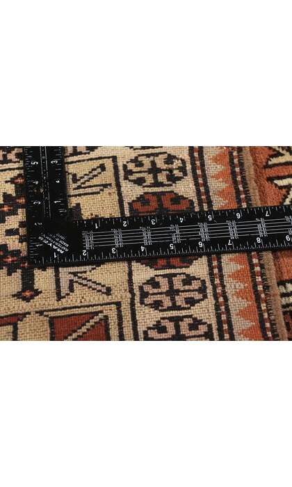 4 x 7 Vintage Turkish Oushak Prayer Rug 78217