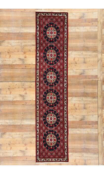 2 x 11 Vintage Persian Bijar Rug 78699