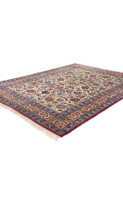 5 x 7 Vintage Persian Isfahan Rug 78680