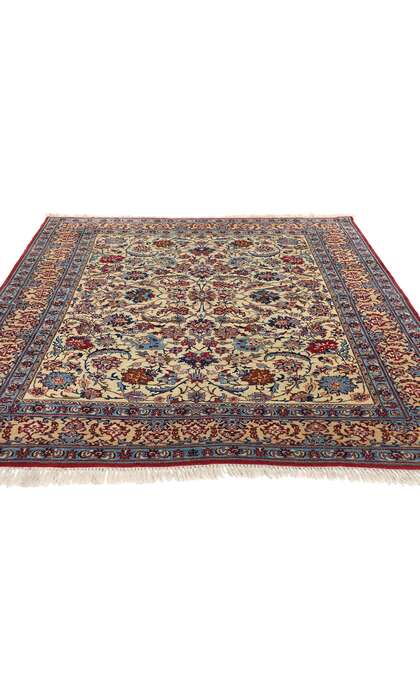 5 x 7 Vintage Persian Isfahan Rug 78680