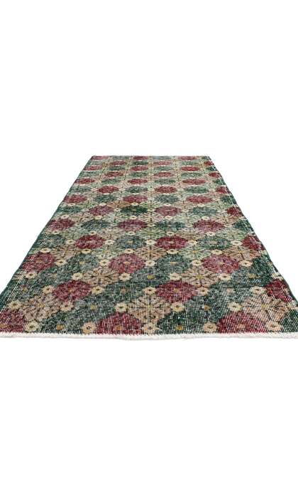 3 x 6 Zeki Muren Vintage Turkish Sivas Rug 51913