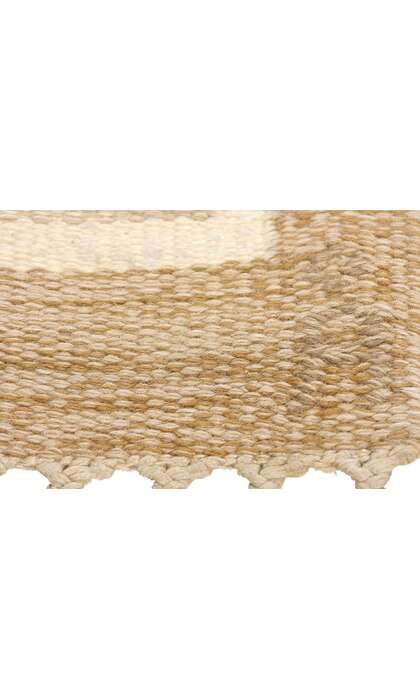 4 x 7 Anna Johanna Angstrom Vintage Swedish Rollakan Rug 78254