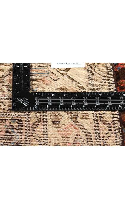 5 x 9 Antique Brown Persian Malayer Rug 53761