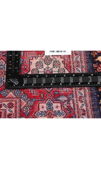 4 x 7 Antique Persian Kashan Rug 53758