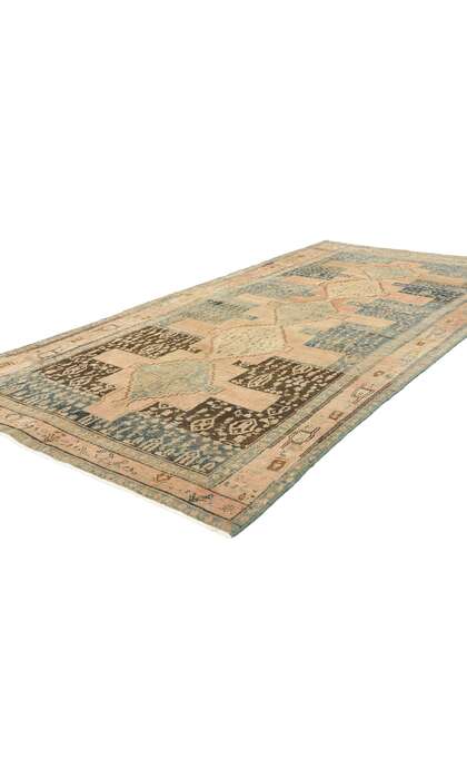 4 x 8 Antique Persian Malayer Rug Runner 61265