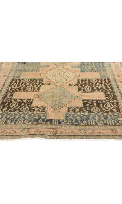 4 x 8 Antique Persian Malayer Rug Runner 61265