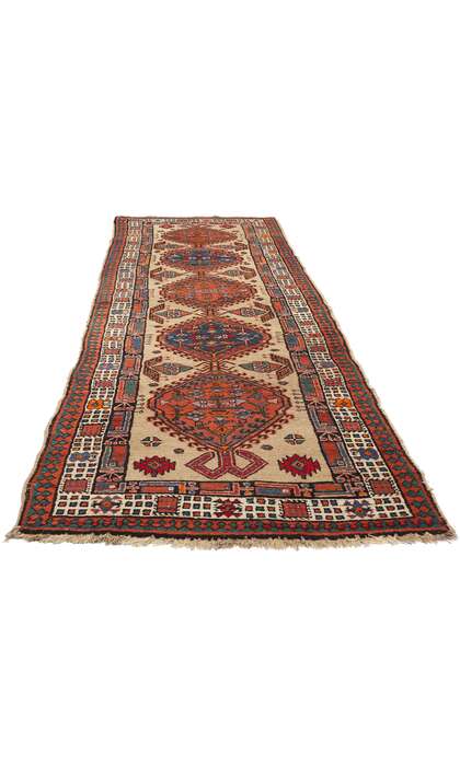 3 x 11 Antique Persian Sarab Rug Runner 73234