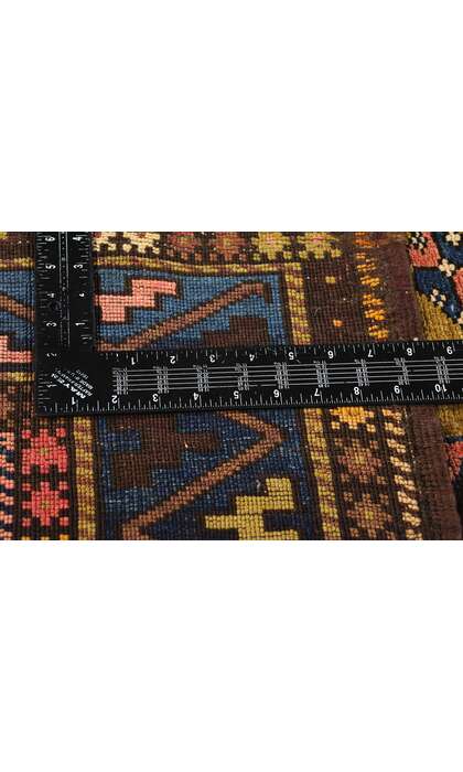 5 x 13 Antique Caucasian Baku Rug Azerbaijan Tribal Carpet Runner 78770