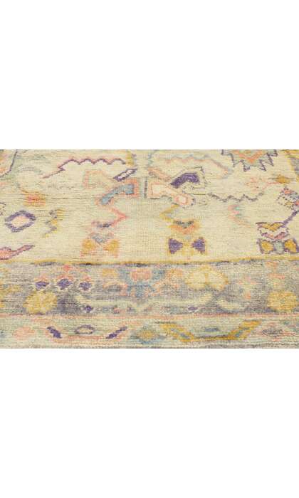 6 x 7 Colorful Oushak Modern Turkish Rug 52160