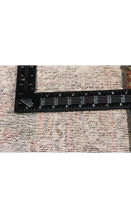 3 x 11 Distressed Antique-Worn Persian Malayer Rug Runner 53763