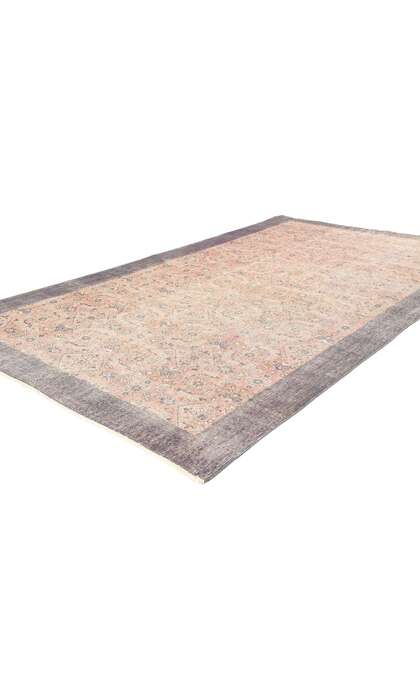 5 x 8 Distressed Vintage Pink Turkish Sivas Rug 53821
