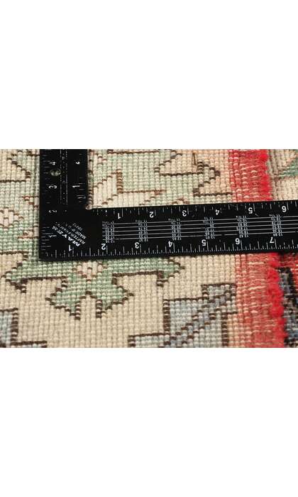 4 x 8 Distressed Vintage Turkish Sivas Rug 51996