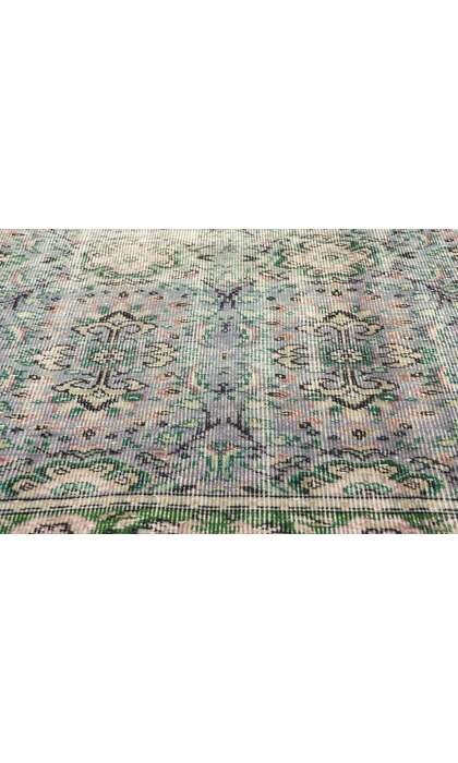 5 x 8 Distressed Vintage Turkish Sivas Rug 51991