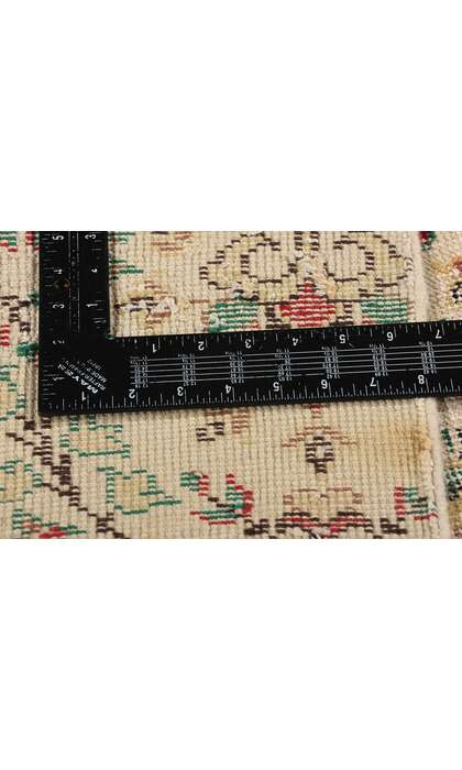 4 x 7 Distressed Vintage Turkish Sivas Rug 52011