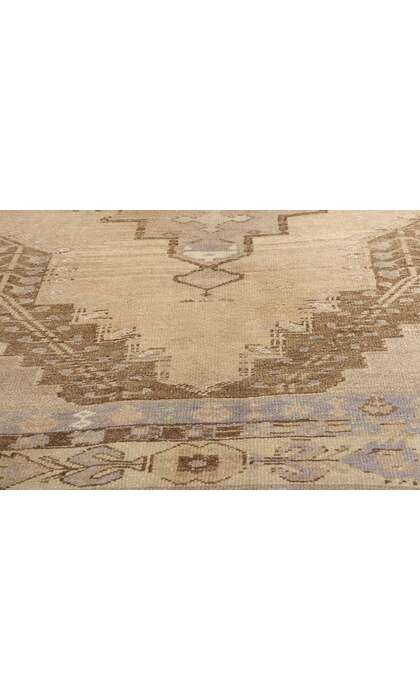 5 x 8 Vintage Neutral Turkish Oushak Rug 52045