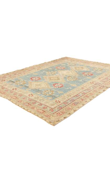 5 x 7 Antique Light Blue Persian Shiraz Rug 53770