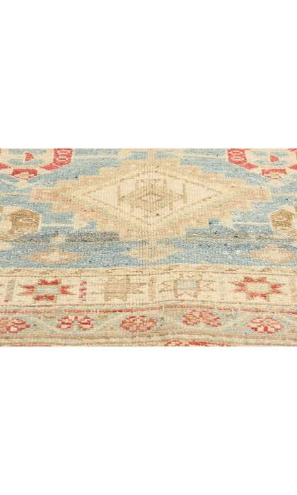 5 x 7 Antique Light Blue Persian Shiraz Rug 53770