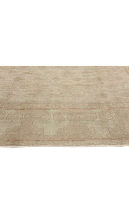 10 x 15 Vintage Muted Turkish Oushak Rug 50866