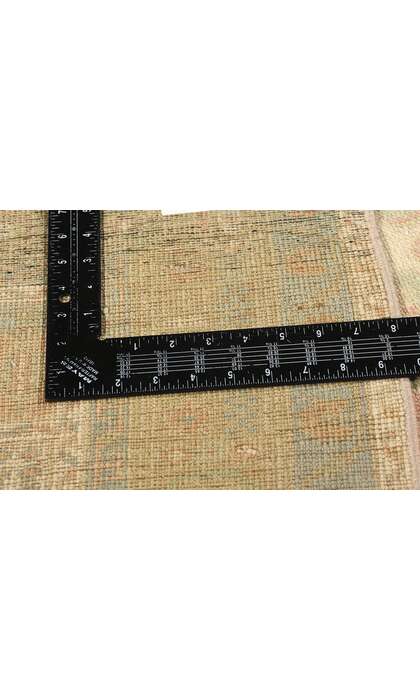 4 x 7 Vintage Muted Turkish Oushak Rug 53701