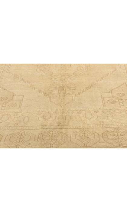 4 x 8 Vintage Muted Turkish Oushak Rug 52184