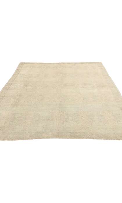 5 x 7 Vintage Muted Turkish Oushak Rug 53619