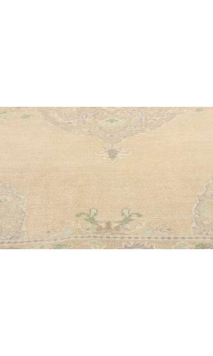 5 x 7 Vintage Muted Turkish Oushak Rug 52961