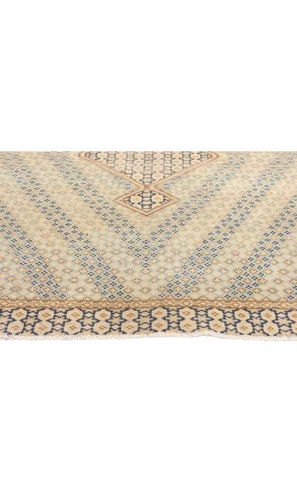 5 x 6 Vintage Muted Persian Kerman Rug 53752