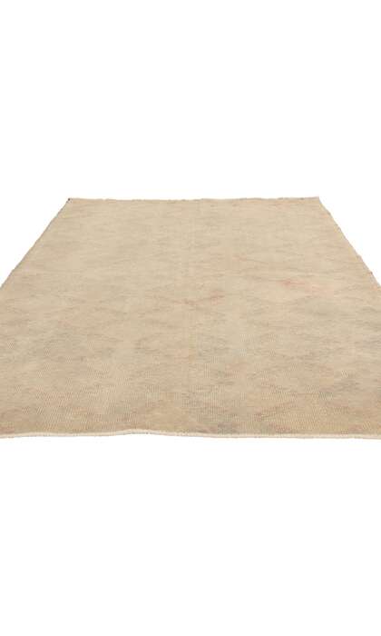5 x 8 Vintage Neutral Turkish Sivas Rug 51988
