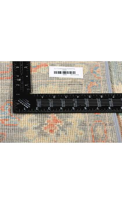 5 x 7 Colorful Pastel Oushak Rug 80883