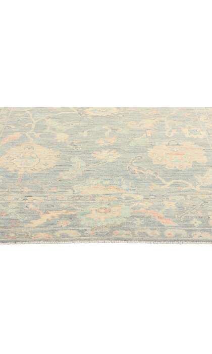 5 x 7 Colorful Pastel Oushak Rug 80883